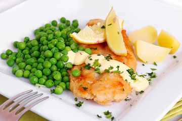 pangasius mit gemüse