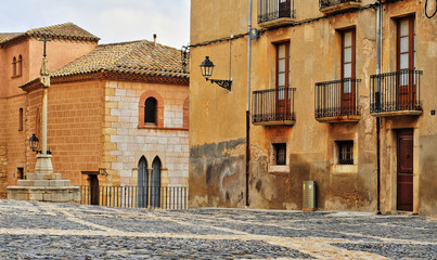 Fototapeta premium Santa Maria de Montblanc church, Spain