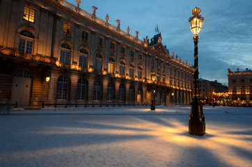Obraz premium Sur la place Stanislas à Nancy