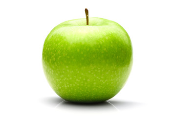 Green fresh apple