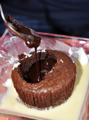 moelleux fondant au chocolat