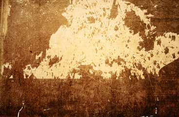 Brown grungy wall