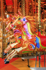 Fototapeta na wymiar merry-go-round / Carousel