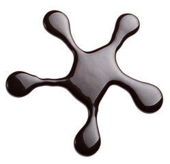 chocolate syrup leaking stain dirty sweet food