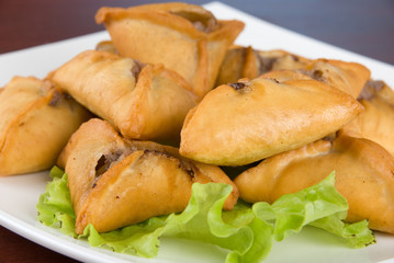 Meat roasted dumplings