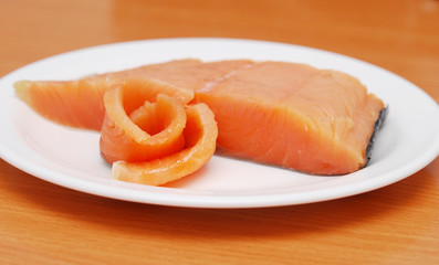 fish on plate