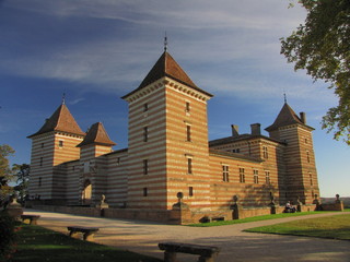 Fototapeta na wymiar Castle Laréole, Gers, Haute-Garonne, Midi-Pyrenees