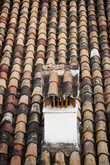 tiled roof