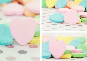 Valentine's Day Heart Shaped Candy