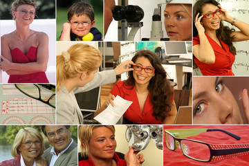 Collage - Augenoptik