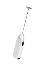 small electric whisk isolated on white background