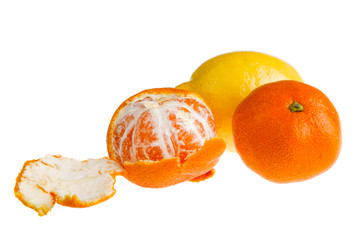 lemon and tangerines