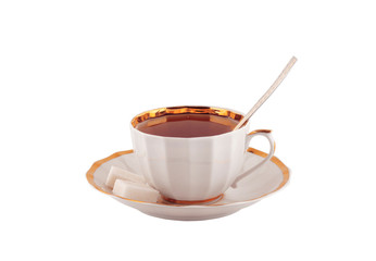 Чашка с бл.дцем, сахар