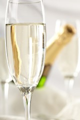 table set for a wedding dinner..