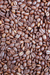 Coffee beans.