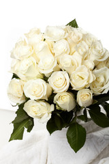 Cream roses