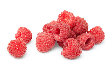 berries on white background