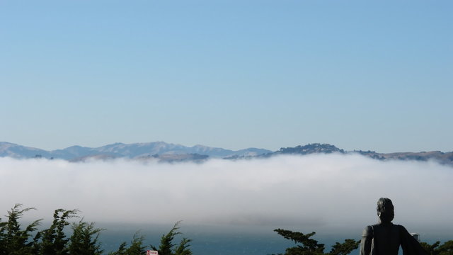 Time lapse fog over Alcatraz