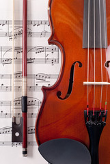Naklejka premium Musical Background Image