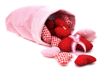 Pouch with Hearts