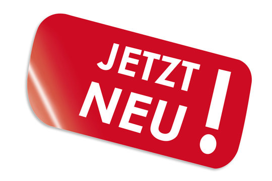 Button Jetzt Neu!