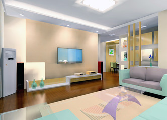 a modern living room design