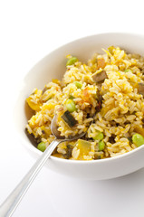 Pumpkin fried rice