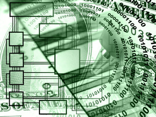 Obraz premium Otoczenie biznesu w zieleni