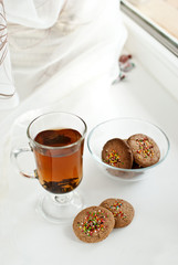 biscuits and tea