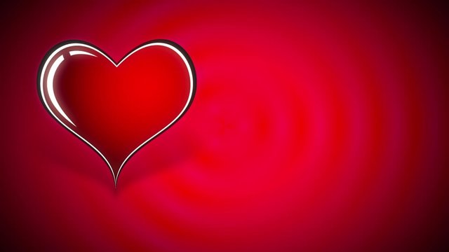 Herz pulsierend - Background Animation