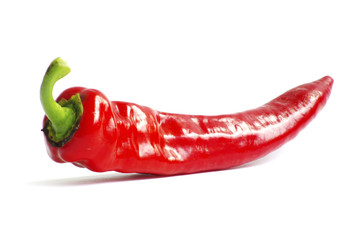pepper on white