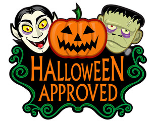 Halloween Approved Seal