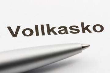 Vollkasko Versicherung
