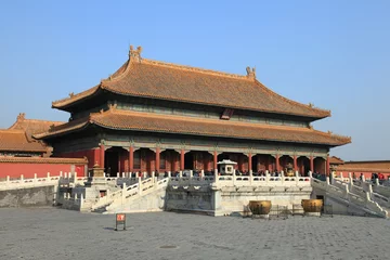 Fototapeten Palast der Verbotenen Stadt Peking, UNESCO-Welterbe © mary416