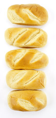 brioche on white