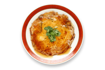 chinese omelet with crab meat