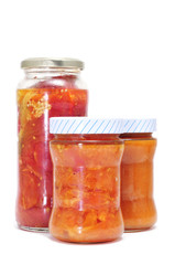 Fototapeta na wymiar canned tomatoes and sofrito