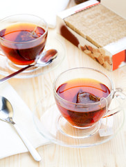 tea with teabags