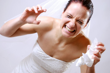 Wütende Braut