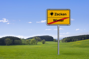 Zeckengefahr