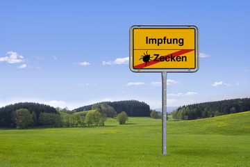 Zeckengefahr
