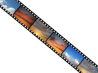 Film with sky photographs