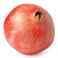 pomegranate isolated on white background+ Clipping Path