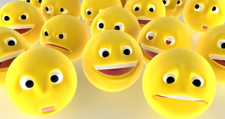 A mixed range of emotions