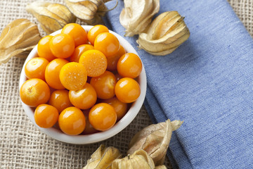 Physalis Fruit in Bowl