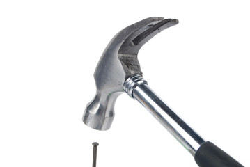 Nails and hammer