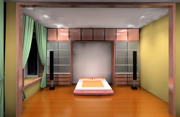 a cozy bedroom design proposal