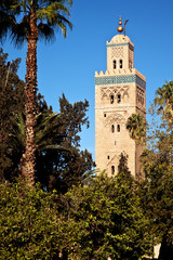 Fototapeta na wymiar Koutoubia Moschee von Marrakesch 493