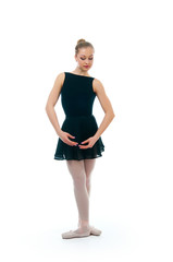 Fototapeta premium a young wonderful ballerina