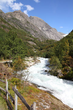 Norway - Jostedalsbreen National Park, Briksdalen